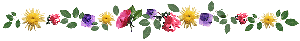 Horizantal flower ruler