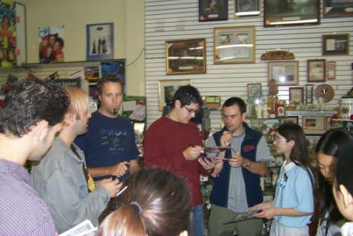 Ack! More CDs to sign!