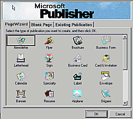 opening screen