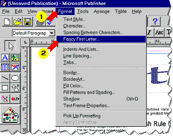 format dialogue box
