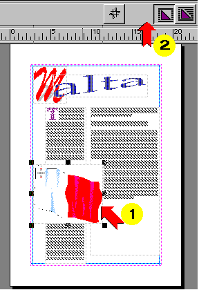 new toolbar to wrap text