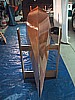 6 coats of epoxy, and the fiberglass cloth is trimmed