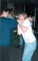Vera demonstrating focus of energy