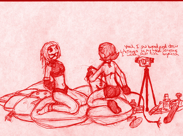 Yes i do get bored very easily and have nothing to do but draw crap