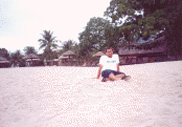 Sandy beach