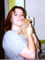 Mandi holding Baxter