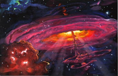 tricked out black hole