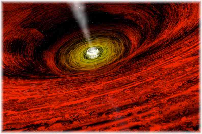 picture of black hole storm