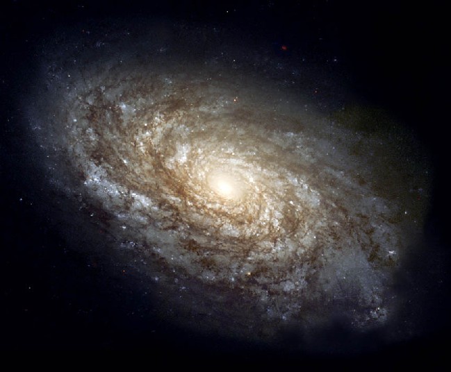 Image of the spiral galaxy NGC 4414.