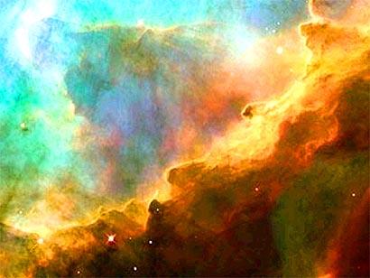 picture taken by Hubble Telescope
