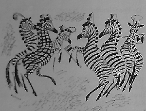 Flopje and other zebras