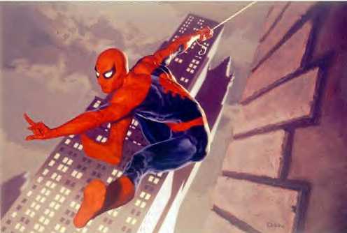 He swings through the air with the greatest of ease...