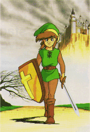 Link sets off on his quest