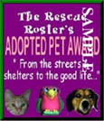 Rescued Pet Award