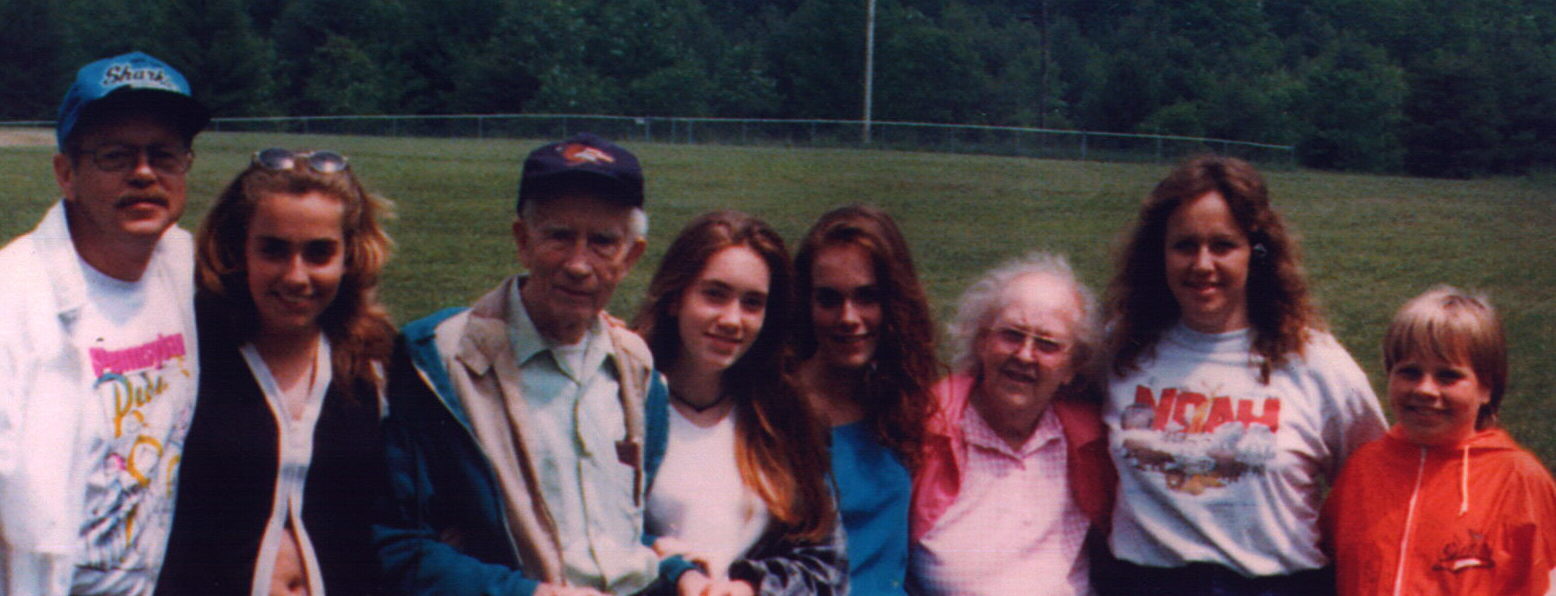 Fowlers at annual Enlow reunion, 1998