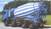 Concrete mixer truck