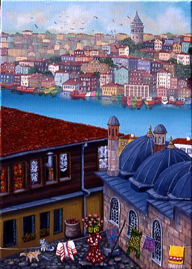 Eyüp'ten Haliç'e Bakış