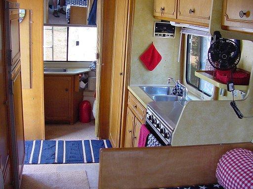 Galley, Looking aft