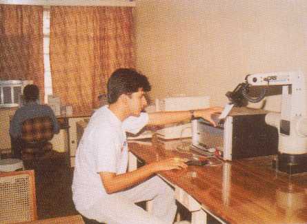 The Robotics Laboratory : provides a state of the art Robotic arm.