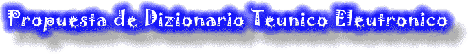 Propuesta de dizionario teunico