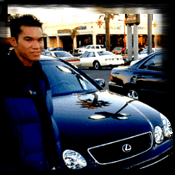 chris and a GS