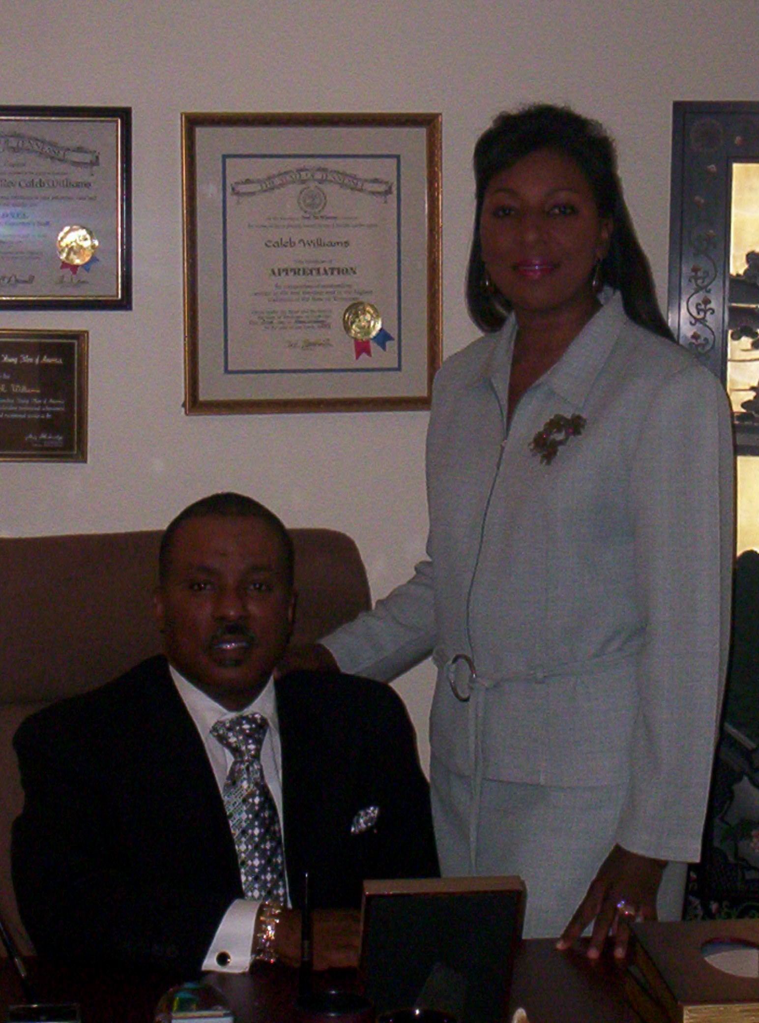 First Lady & Pastor