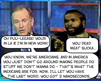Mr T vs Bill O'Reilly