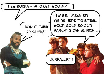 Mr T vs The Goonies