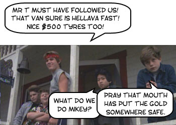 Mr T vs The Goonies