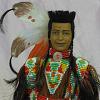 OOAK Native Indian Chief 'Running wolf'