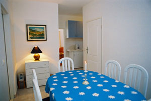 Apartment dinning area