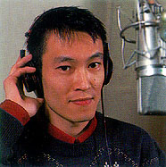 Katsura in the recording studio