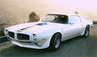 A picture of my Fire Am musclecar