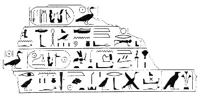 Figure ii) Copy of text from el-Alamein containing reference to the Rebu (after Brinton 1942)