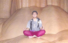 ang adventurous kong kuya, in his sagada trip