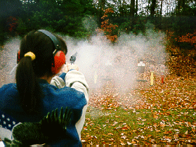 Black Powder Action pistol