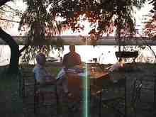 Pic. 1 Sunset over the Kavango river