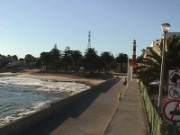 Pic. 2 The mole (sea wall)