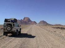 Pic. 1 Inselbergs on the desert plains