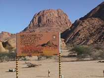 Pic. 1 Spitzkoppe community camp