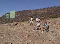 Pic. 1 Lunch atop the Grootberg Pass