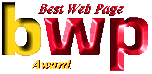 bytewizards Web Page Award!