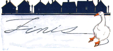 ice skating goose