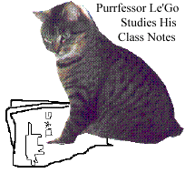 Le'Go Studies His Class Notes