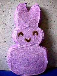 Illegal purple bunny