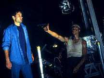 Mulder at gunpoint - Firewalker