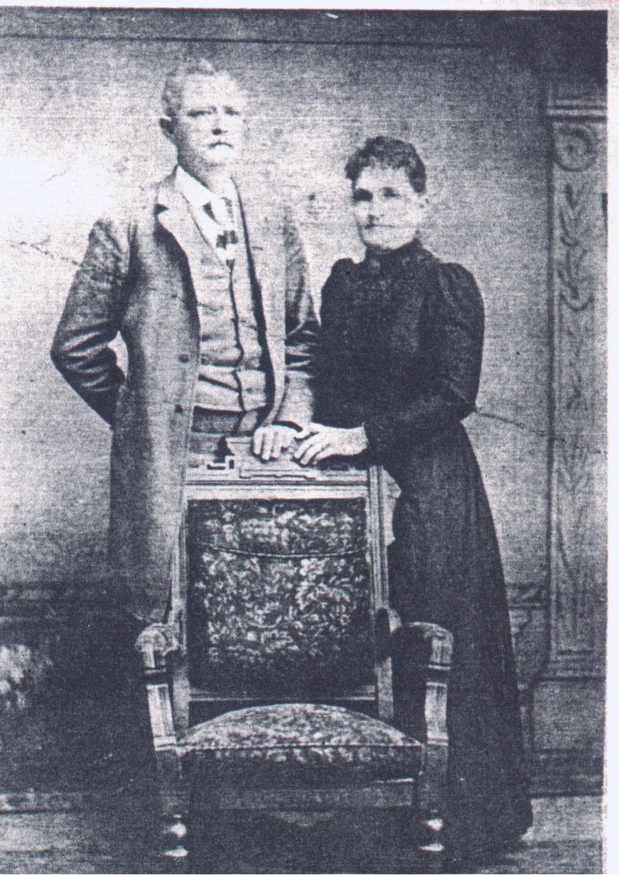 Mary E Douglas Broughton & her brother John Douglas