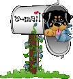 Rott Pup In Mailbox