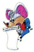 David Winter Cottages moving mouse image