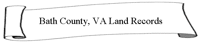 Bath County, VA Land Records